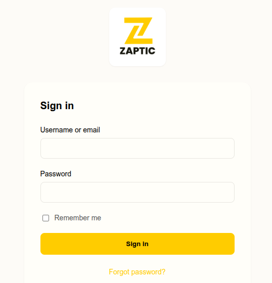 Secure sign-in